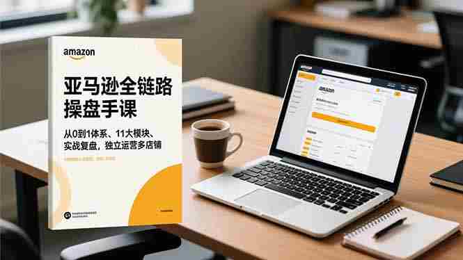 （16788期）亚马逊全链路操盘手课，从0到1体系、11大模块、实战复盘，独立运营多店铺-轻创网