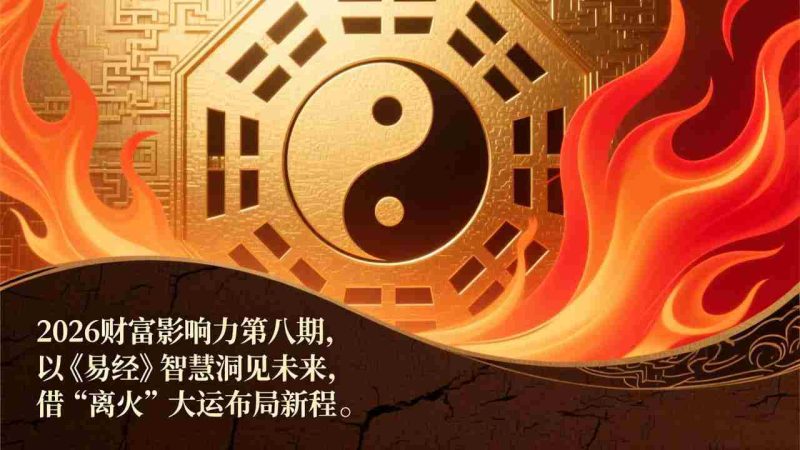 （17418期）2026财富影响力第八期，以《易经》智慧洞见未来，借“离火”大运布局新程-轻创网