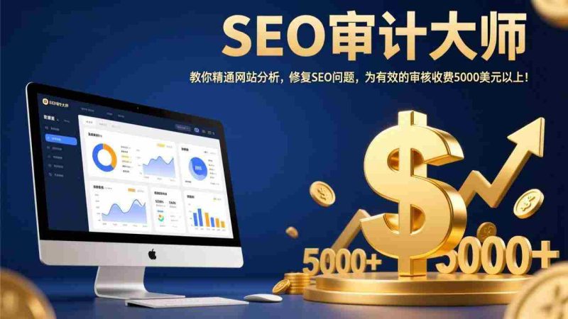 （17500期）SEO审计大师：教你精通网站分析，修复SEO问题，为有效的审核收费5000美元以上！-轻创网