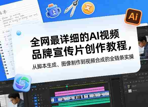 全网最详细的AI视频品牌宣传片创作教程，从脚本生成、图像制作到视频合成的全链条实操-轻创网