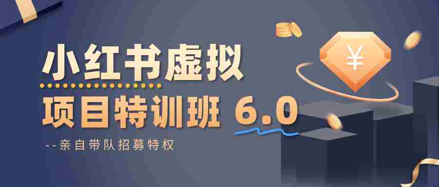 小红书虚拟项目特训班6.0 ，养号/选品/自动发货/爆款笔记（含40节视频课）-轻创网