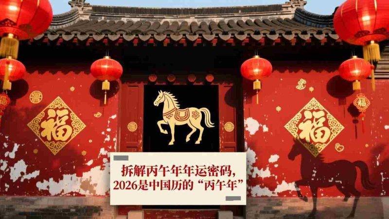 (17038期)付费文章:拆解丙午年年运密码,2026是中国历的“丙午年”-轻创网