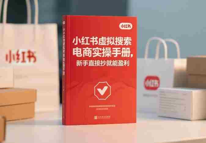 小红书虚拟搜索电商实操手册,新手直接抄就能盈利-轻创网