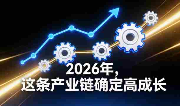 付费文章：2026年，这条产业链确定高成长-轻创网