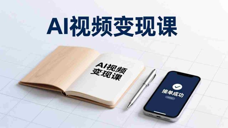 （17065期）AI视频变现课，学完即可创作短片、接商单，实现副业增收，单项目报价可达千元-轻创网